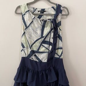 A beautiful short layered summer dress.